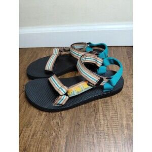 Teva Original Universal Cactus Print  Sandal Women's size 9 Saguaro